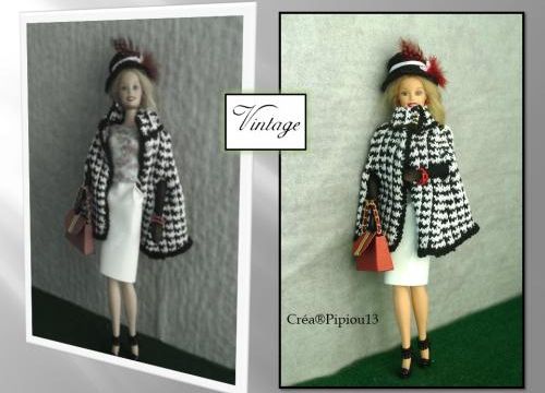 Barbie en cape vintage 