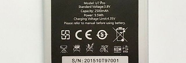 Batteria per OUKITEL U7 Pro - U7Pro (2500Mah/9.5Wh) batteria di ricambio