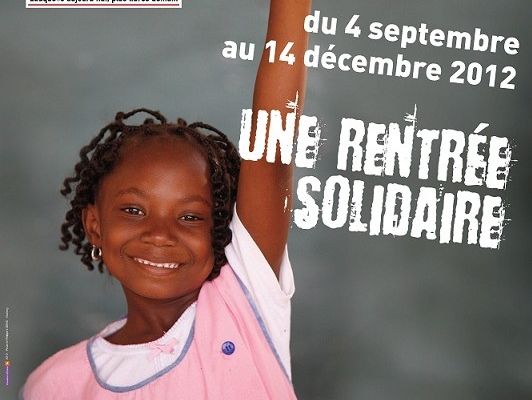 Solidarité: un cahier, un crayon