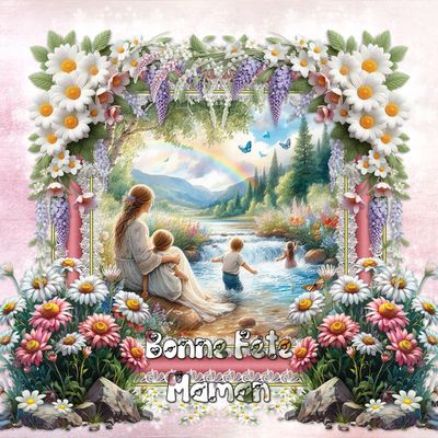 Fond écran Bonne Fête Maman
