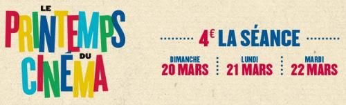 Printemps du cinéma 2016