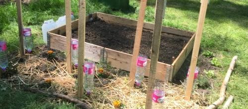 Nouveau carré potager!