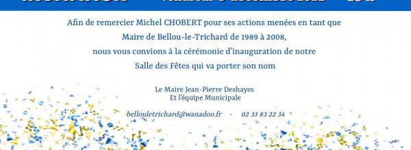 Rappel invitation !