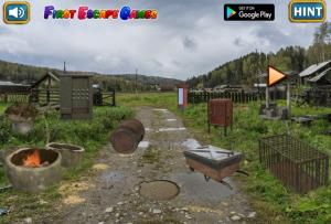 Mystery abandoned village escape