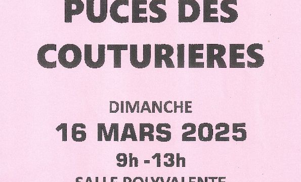 Puces des couturières
