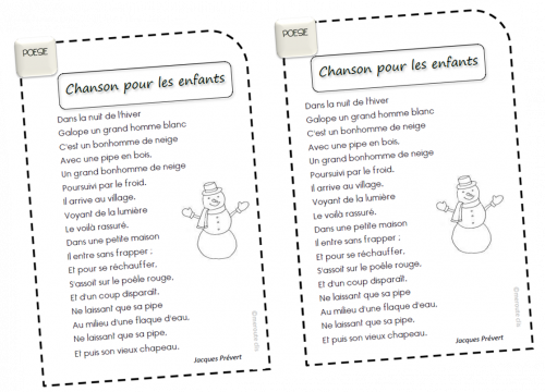 *Poésie sur Noël, l'hiver, le nouvel an (cycle 2)