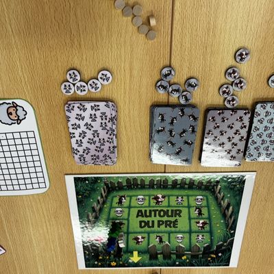 Autour du pré (jeu sur le périmètre)