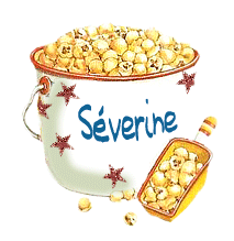 586 - un peu de popcorn ? signature charade, gif anime, blinkie