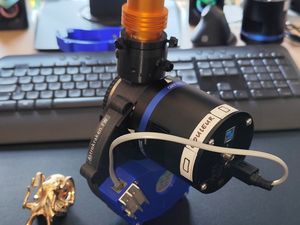 Fabrication d'une roue à filtres motorisée USB