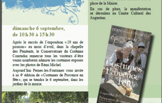 Les petits métiers de rue à  Pernes les Fontaines