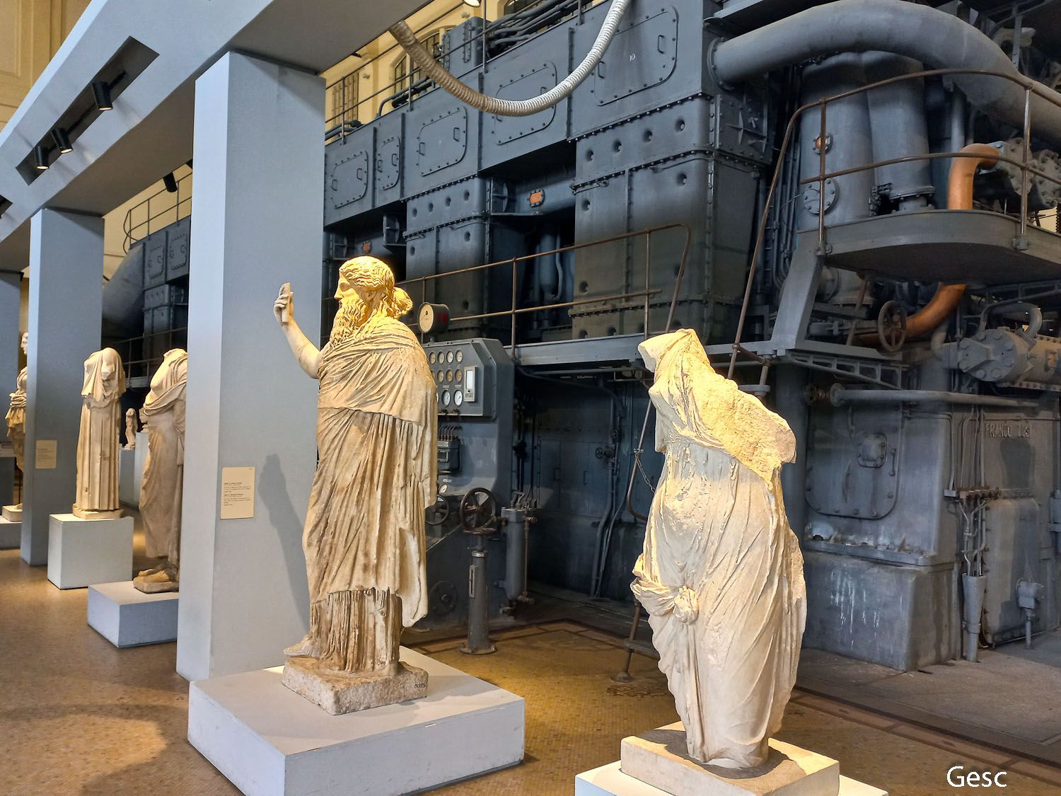 italie rome centrale montemartini musee