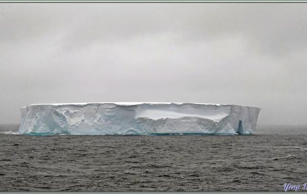 03/03/2022 : navigation très monotone entre Mer de Ross et Mer d'Amundsen - Antarctique