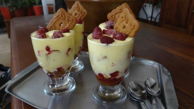 Tiramisu à ma façon Framboises Spéculoos