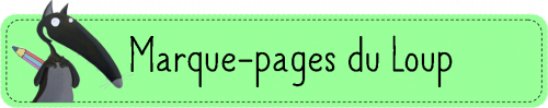 Marque-pages du Loup