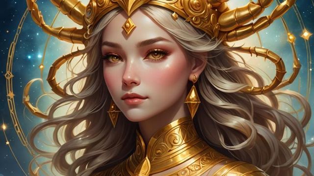 Femme signe du zodiaque cancer IA