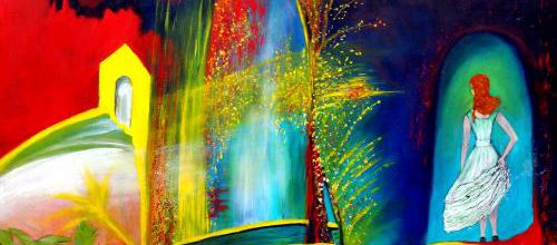 71  L'évasion Acrylique sur toile 80x120 (octobre 2024)