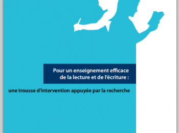 La lecture et l'écriture : la recherche au Canada