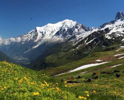 Le paysage de montagne