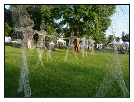 Le surréaliste parc de Procé.