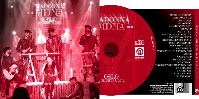 The MDNA Tour - 2012 08 15 - Oslo Audio Recording [Full Concert]