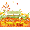 630 - Banc en automne, signature, blinkie,gif animé