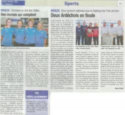 Revue de Presse octobre 2016