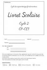 livret d'évaluation cycle 2