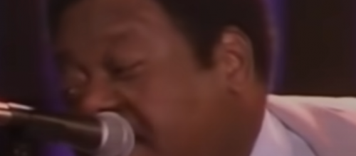 FATS DOMINO LIVE  With Jerry Lee Lewis, Ray Charles, Ron Wood, Paul Shaffer