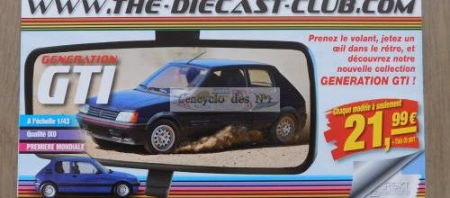 Collection " Génération GTI " - Lancement