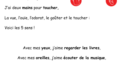 Les 5 sens 