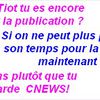 Même le samedi ,on nous fait encore avaler des couleuvres?