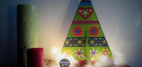DIY : le petit sapin d'inspiration folklorique