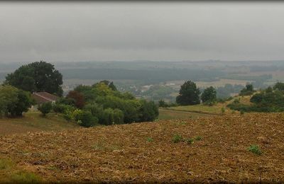 Saint Jacques de Compostelle 2015, de Miradoux à Lectoure: 15 Km
