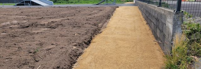L'espace du Skate Park prend forme