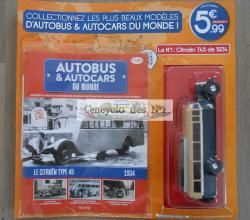 N° 1 Autobus et autocars du monde - Visuels du N° 1 