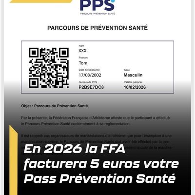 😠  Coup de gueule: une taxe supplémentaire pour courir .