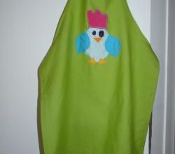 Tablier vert !