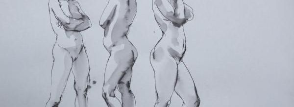 Dimanche - Trois poses debout