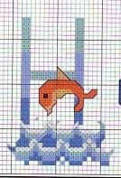 Alphabet de la mer : le H.