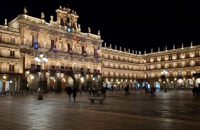 Les 14 et 15 avril 2025 : Salamanque 3 : la Plaza Mayor et l'église San Esteban