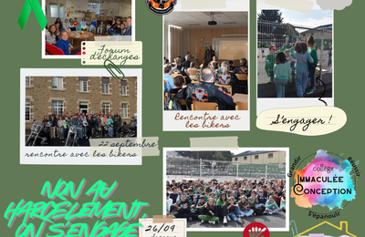 Semaine de sensibilisation au harcèlement