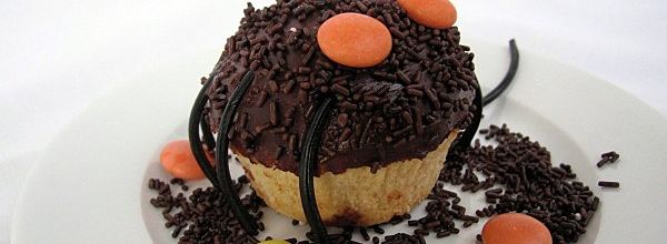 Spider cupcakes... pour Halloween >:)