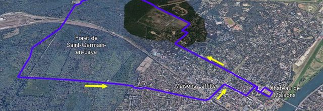 Circuit de Maisons-Laffitte : le château