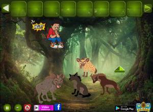 Boy escape from hyena soluce