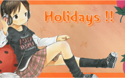 Holidays !