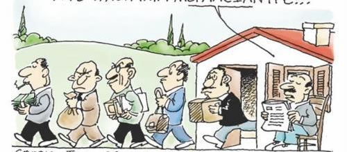 Actualité grecque via la caricature