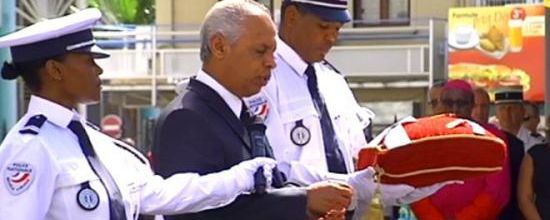 Hommage à Louis-Philippe HILDERAL,Policier martiniquais,décédé en service.