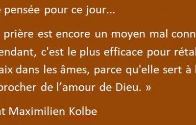 Une pensée pour ce jour