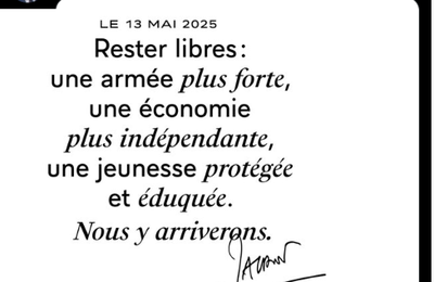 Un programme alléchant. Le candidat qu'il nous faut.