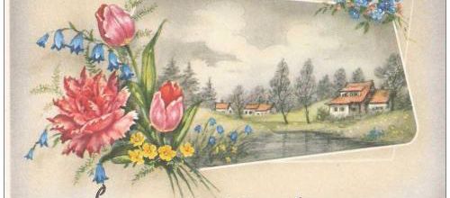 Angleur - carte postale ancienne "souvenir d'Angleur"